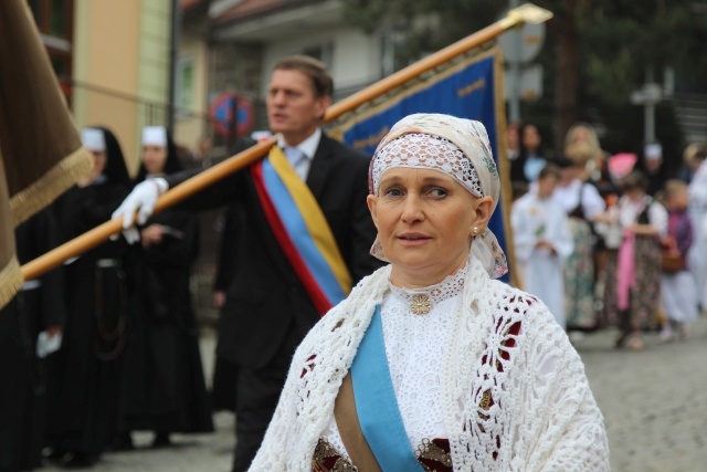 Procesja Bożego Ciała w parafii św. Elżbiety w Cieszynie