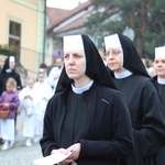 Procesja Bożego Ciała w parafii św. Elżbiety w Cieszynie