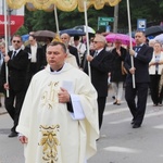 Procesja Bożego Ciała w parafii św. Elżbiety w Cieszynie