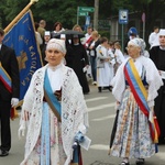 Procesja Bożego Ciała w parafii św. Elżbiety w Cieszynie