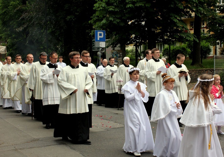 Procesja Bożego Ciała w Gliwicach