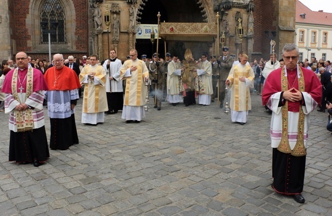 Centralna procesja Bożego Ciała we Wrocławiu