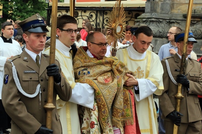 Centralna procesja Bożego Ciała we Wrocławiu