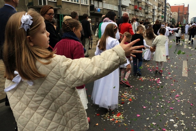 Centralna procesja Bożego Ciała we Wrocławiu