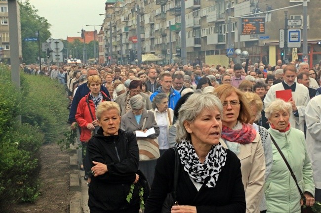 Centralna procesja Bożego Ciała we Wrocławiu