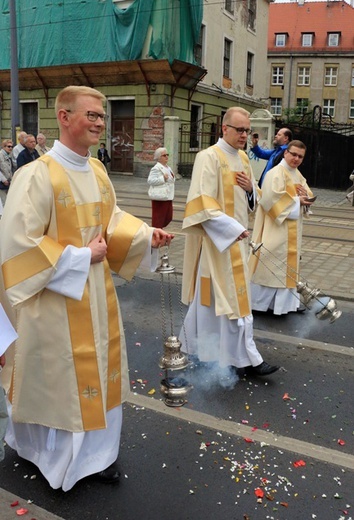 Centralna procesja Bożego Ciała we Wrocławiu