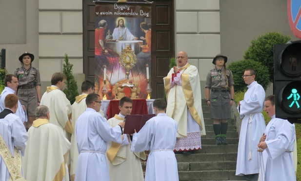 Boże Ciało w Bielsku-Białej