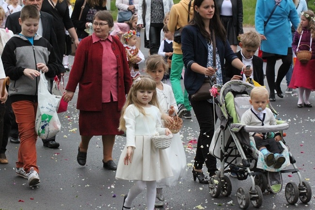 Procesja Bożego Ciała w Trzebnicy