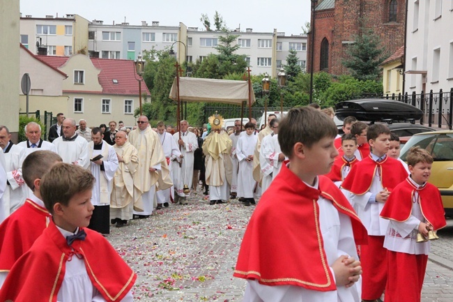 Procesja Bożego Ciała w Trzebnicy