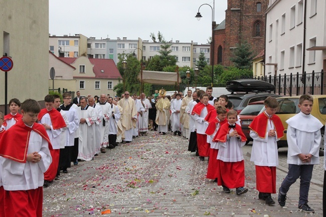 Procesja Bożego Ciała w Trzebnicy