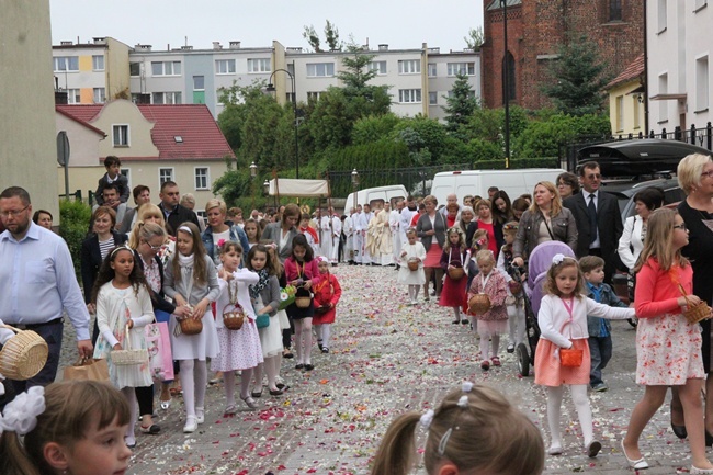 Procesja Bożego Ciała w Trzebnicy