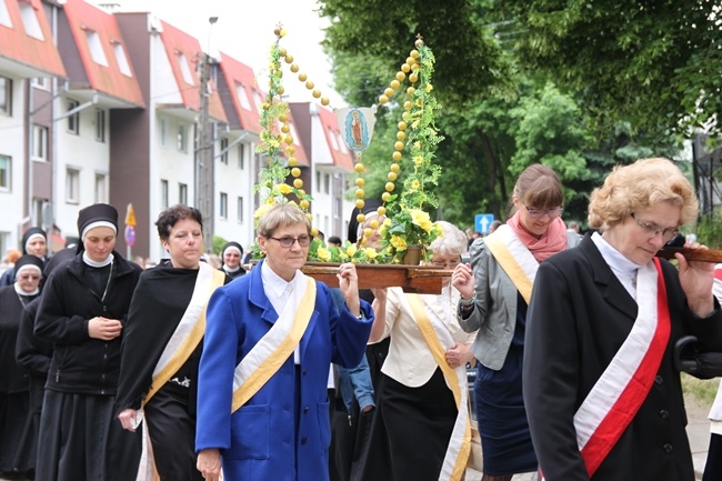 Procesja Bożego Ciała w Trzebnicy