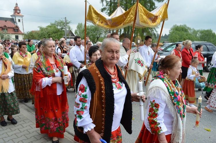 Boże Ciało 2016 - procesja w Miętustwie 