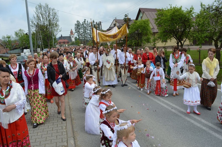 Boże Ciało 2016 - procesja w Miętustwie 