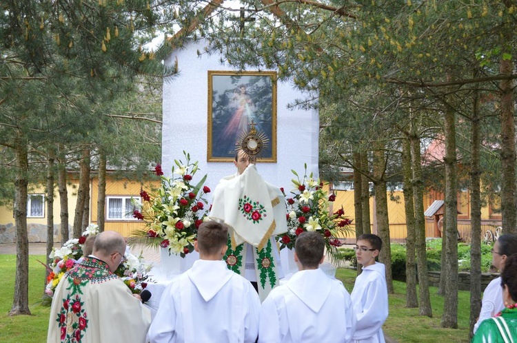 Boże Ciało 2016 - procesja w Miętustwie 