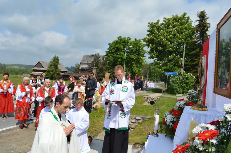 Boże Ciało 2016 - procesja w Miętustwie 