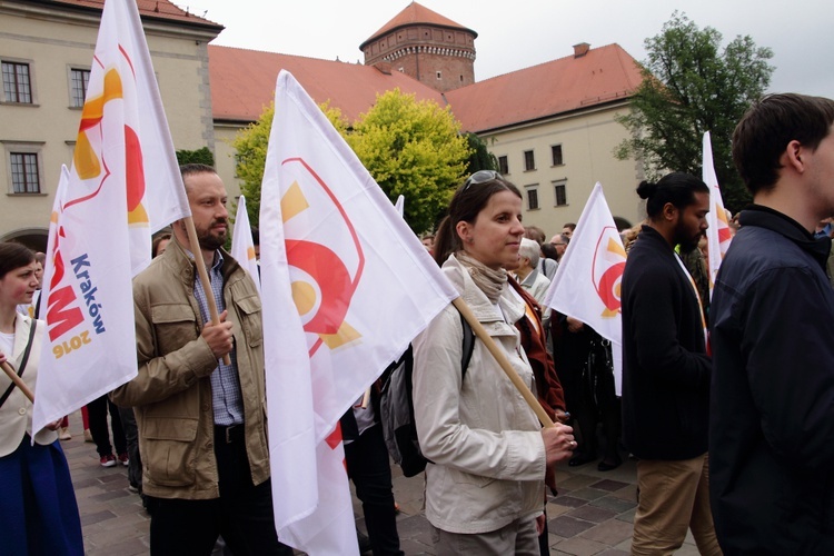 Boże Ciało 2016 - procesja z Wawelu na Rynek Główny 