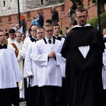 Boże Ciało 2016 - procesja z Wawelu na Rynek Główny 