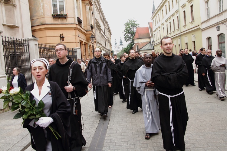 Boże Ciało 2016 - procesja z Wawelu na Rynek Główny 