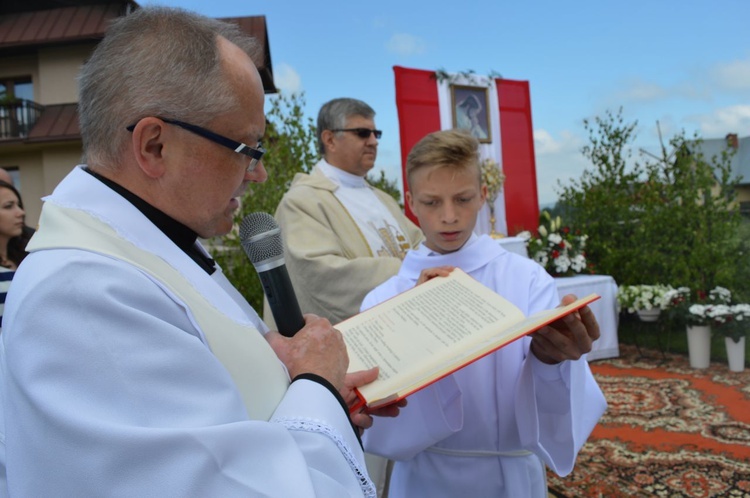 Boże Ciało 2016 - procesja w Czarnym Dunajcu