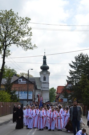 Boże Ciało 2016 - procesja w Czarnym Dunajcu
