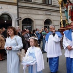 Boże Ciało 2016 - procesja z Wawelu na Rynek Główny 