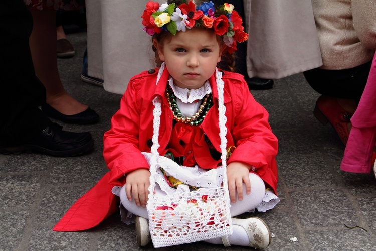 Boże Ciało 2016 - procesja z Wawelu na Rynek Główny 