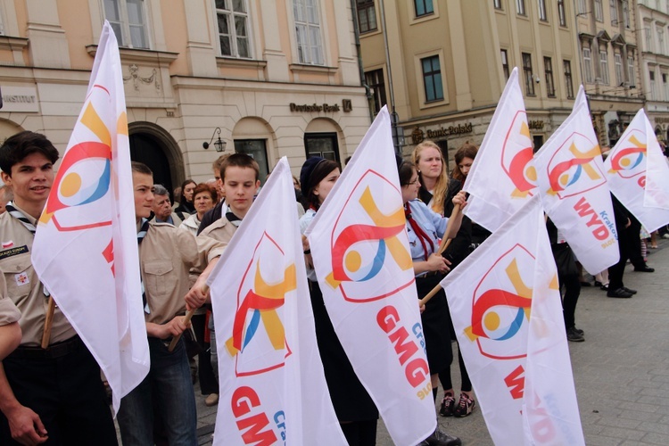 Boże Ciało 2016 - procesja z Wawelu na Rynek Główny 