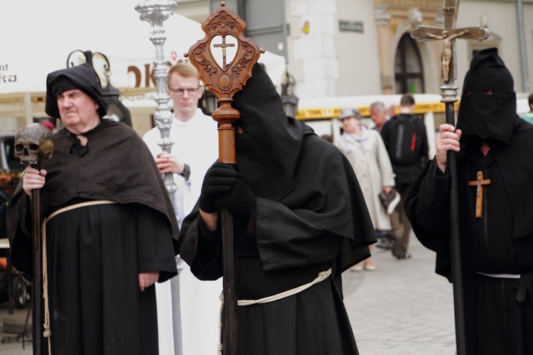 Boże Ciało 2016 - procesja z Wawelu na Rynek Główny 