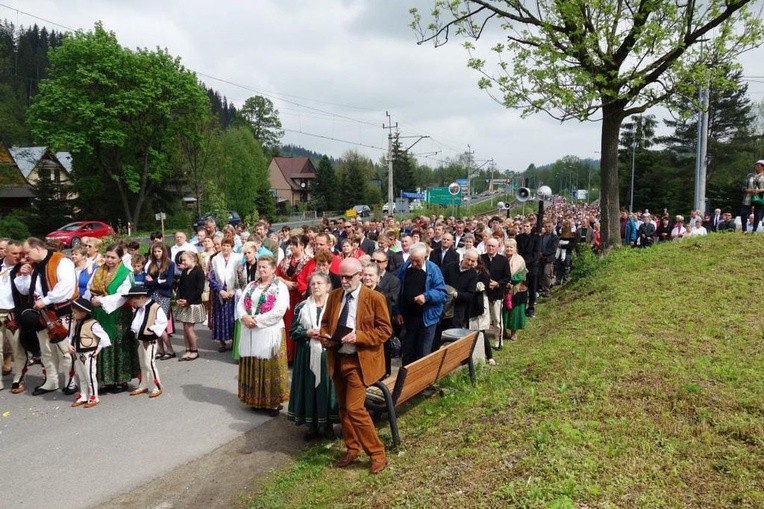 Boże Ciało 2016 - procesja w Poroninie