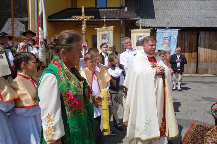 Boże Ciało 2016 - procesja w Poroninie