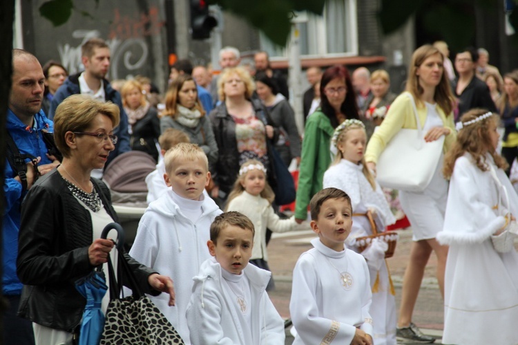 Procesja Bożego Ciała w Katowicach - 2016 r.