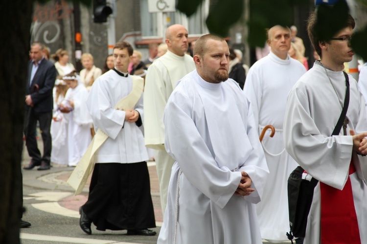 Procesja Bożego Ciała w Katowicach - 2016 r.