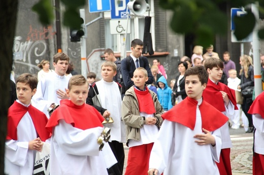 Procesja Bożego Ciała w Katowicach - 2016 r.