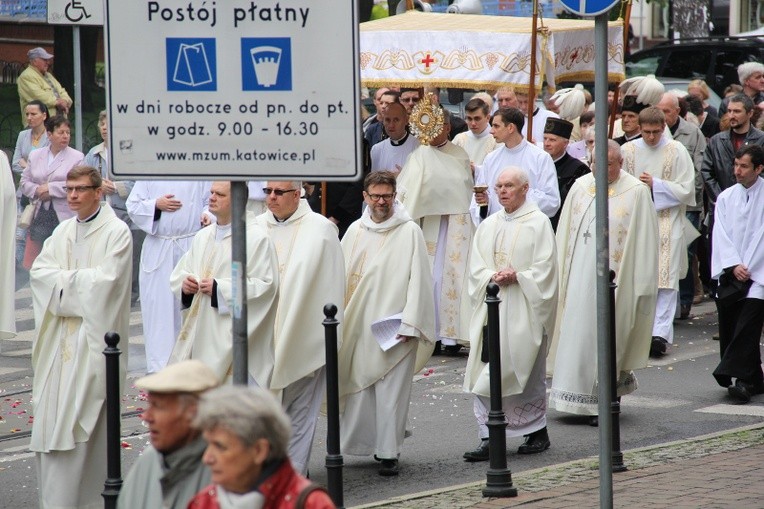 Procesja Bożego Ciała w Katowicach - 2016 r.