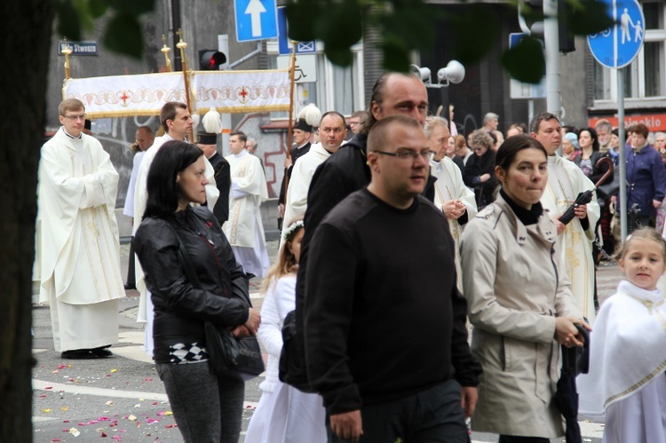 Procesja Bożego Ciała w Katowicach - 2016 r.