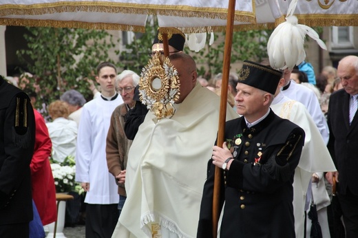Procesja Bożego Ciała w Katowicach - 2016 r.