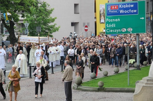 Procesja Bożego Ciała w Katowicach - 2016 r.