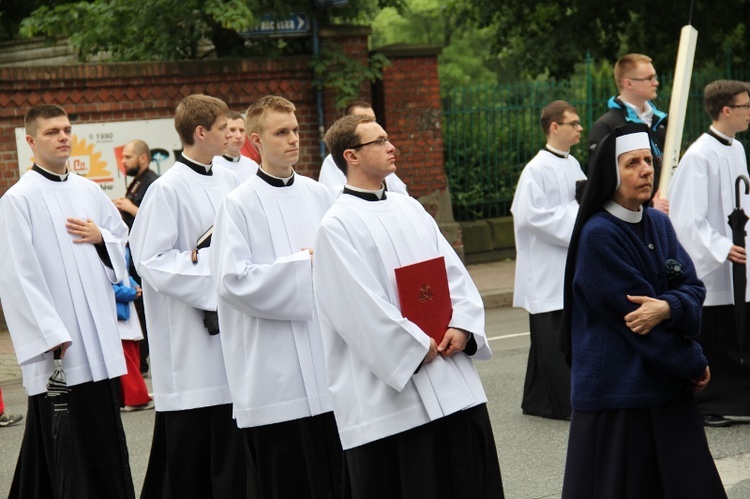 Procesja Bożego Ciała w Katowicach - 2016 r.