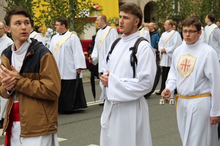 Procesja Bożego Ciała w Katowicach - 2016 r.