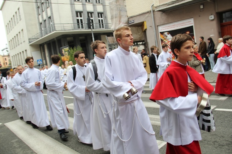 Procesja Bożego Ciała w Katowicach - 2016 r.