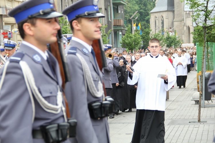 Procesja Bożego Ciała w Katowicach - 2016 r.