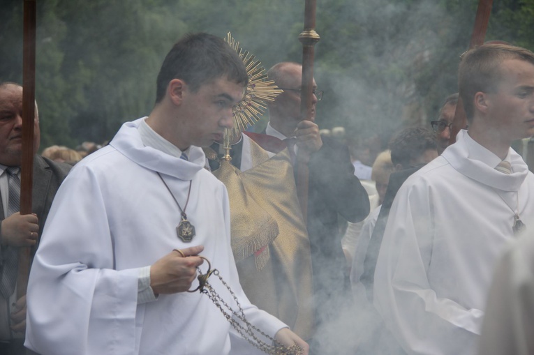 Procesja w Mościcach