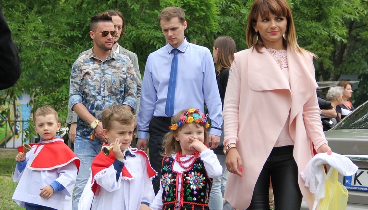Procesja w Mościcach