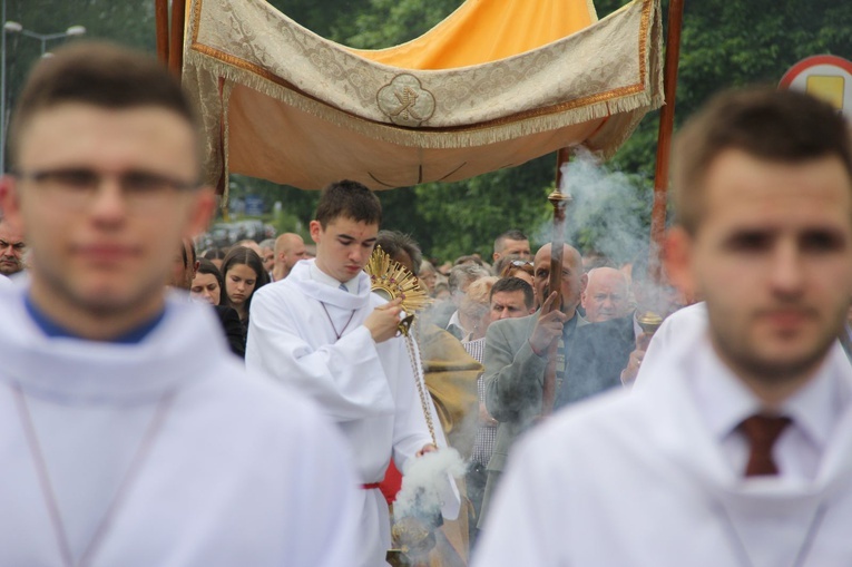 Procesja w Mościcach