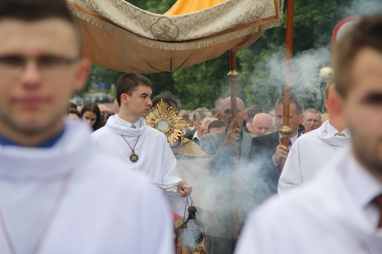 Procesja w Mościcach