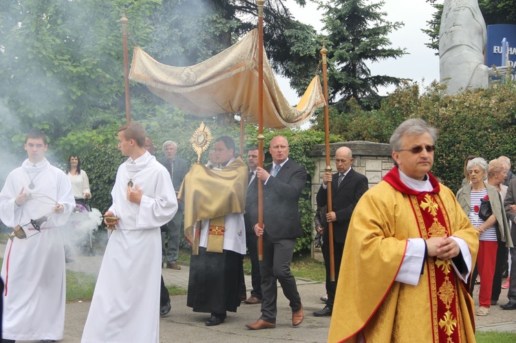 Procesja w Mościcach