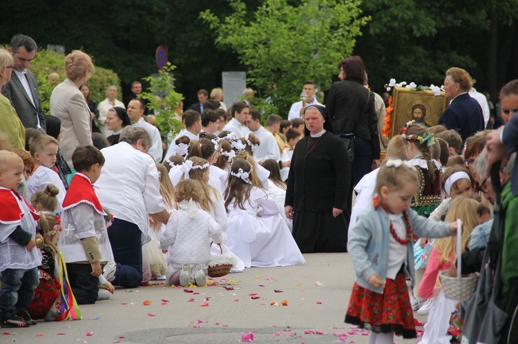 Procesja w Mościcach