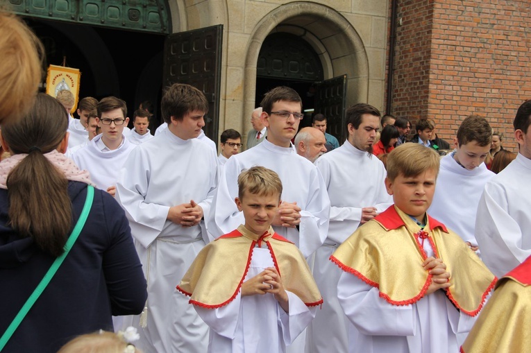 Procesja w Mościcach