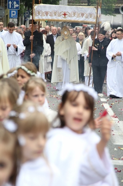 Procesja Bożego Ciała w Katowicach - 2016 r.